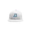 Embroidered Musical Note Cap