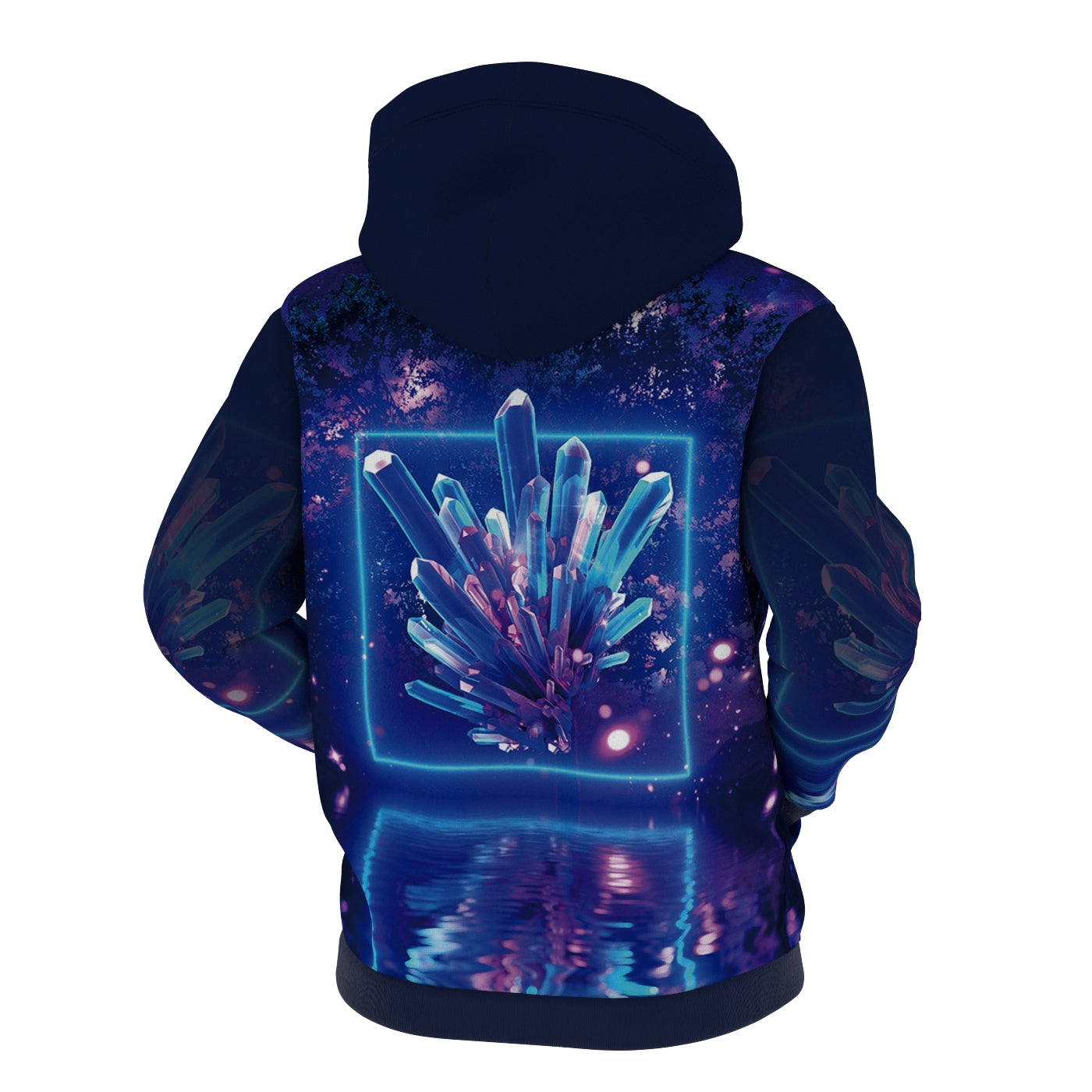 Neon Treasure Zip Up Hoodie