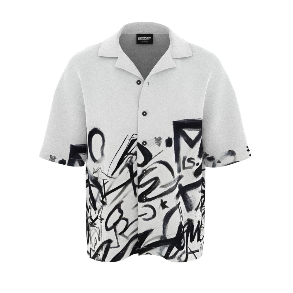 Pointless Chaos Oversized Button Shirt