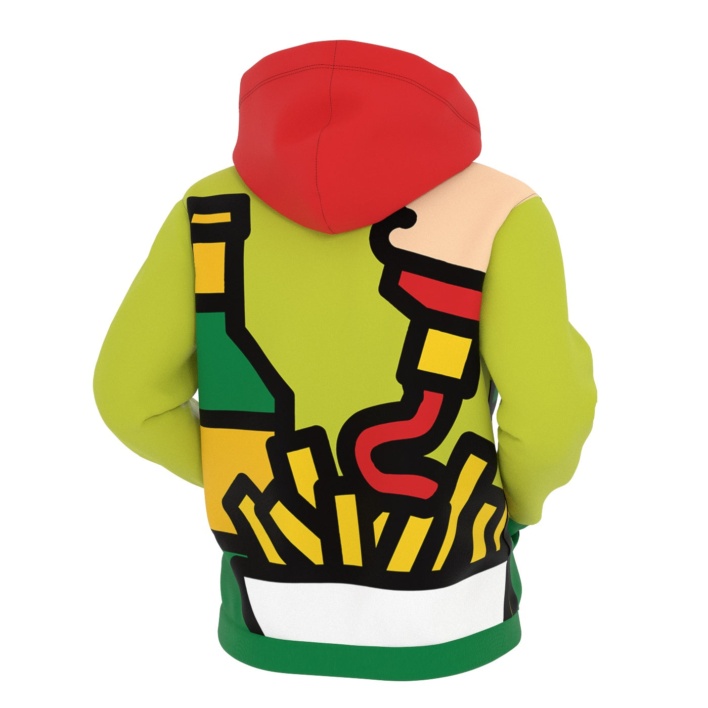 Ketchup e Patatine Zip Up Hoodie