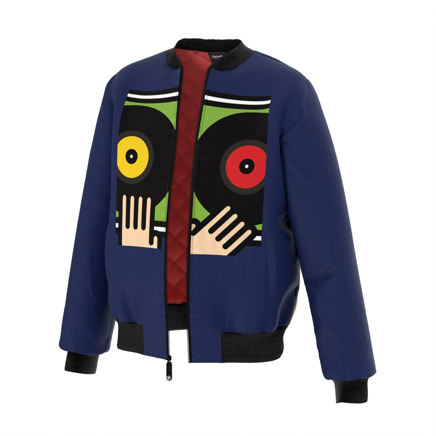 Mani su Dischi Bomber Jacket