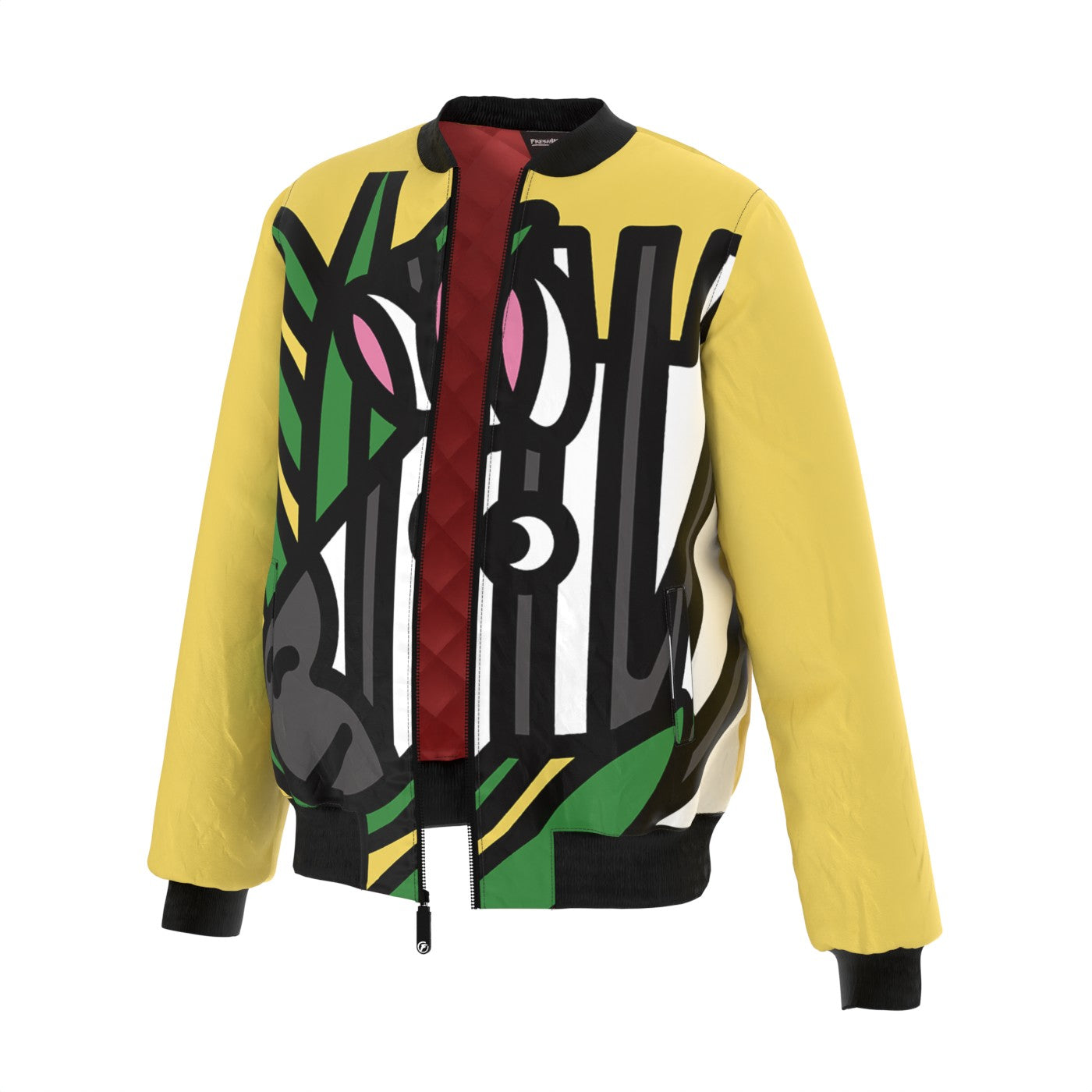 Zebra Bomber Jacket