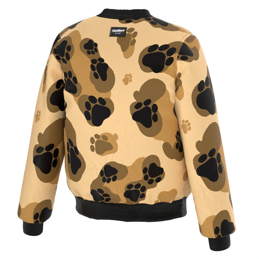 Leopard Bomber Jacket