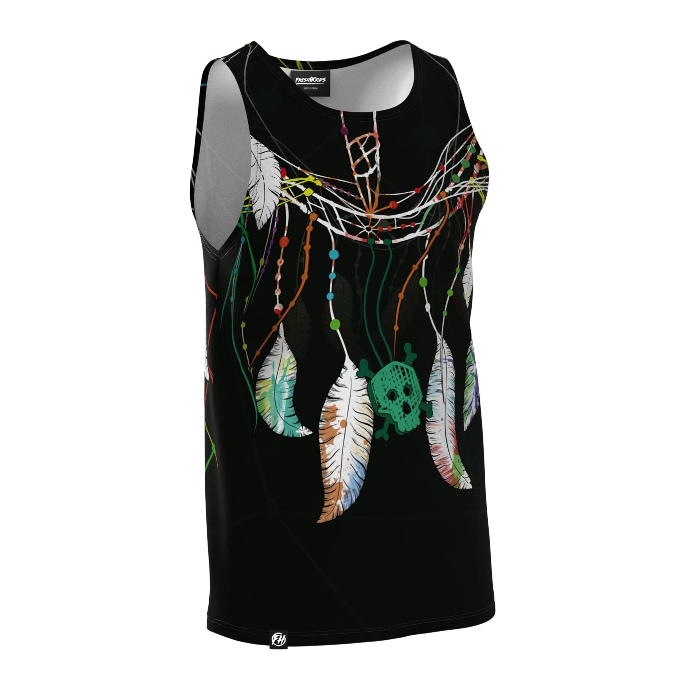 Sacral Feathers Tank Top