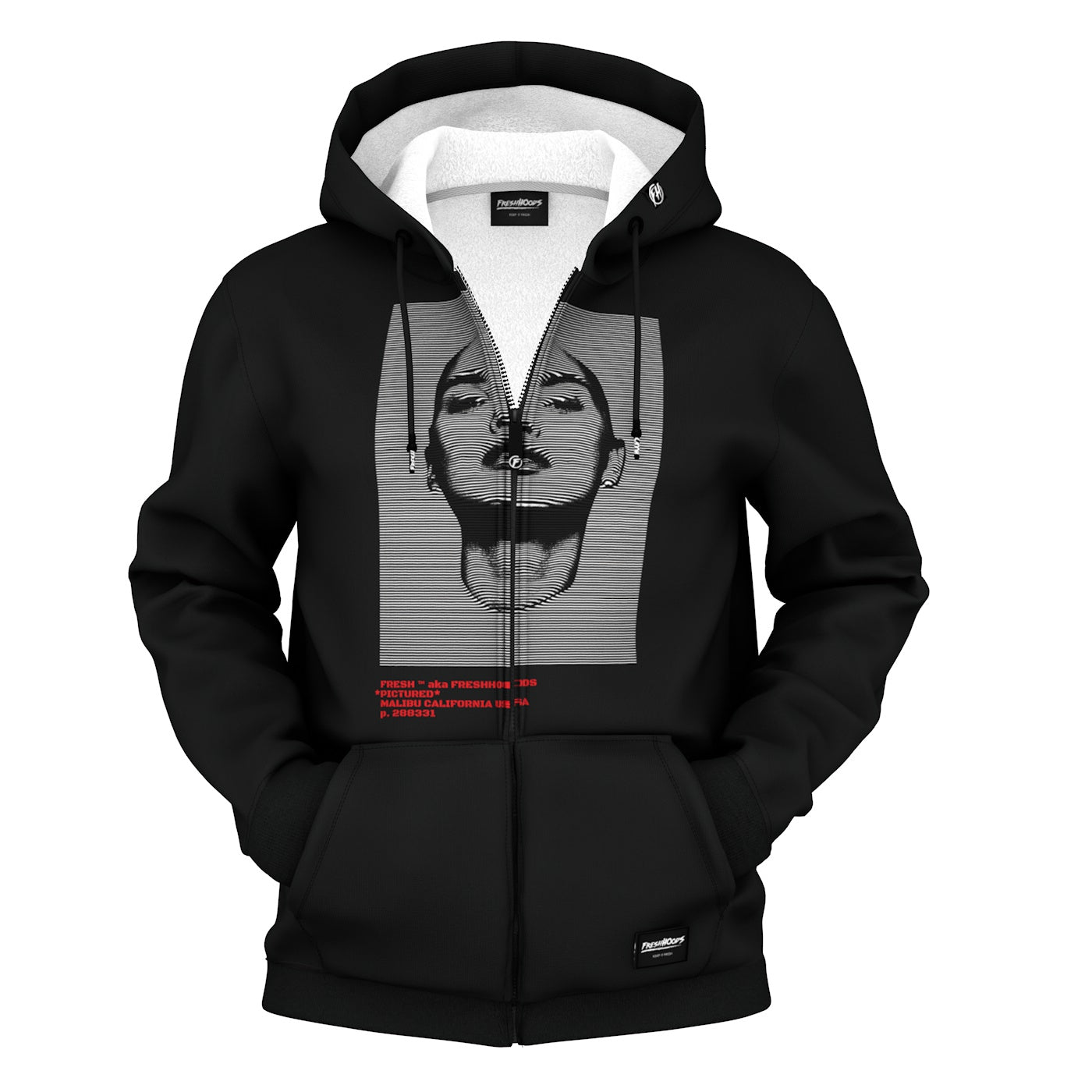 Distortion FX Zip Up Hoodie