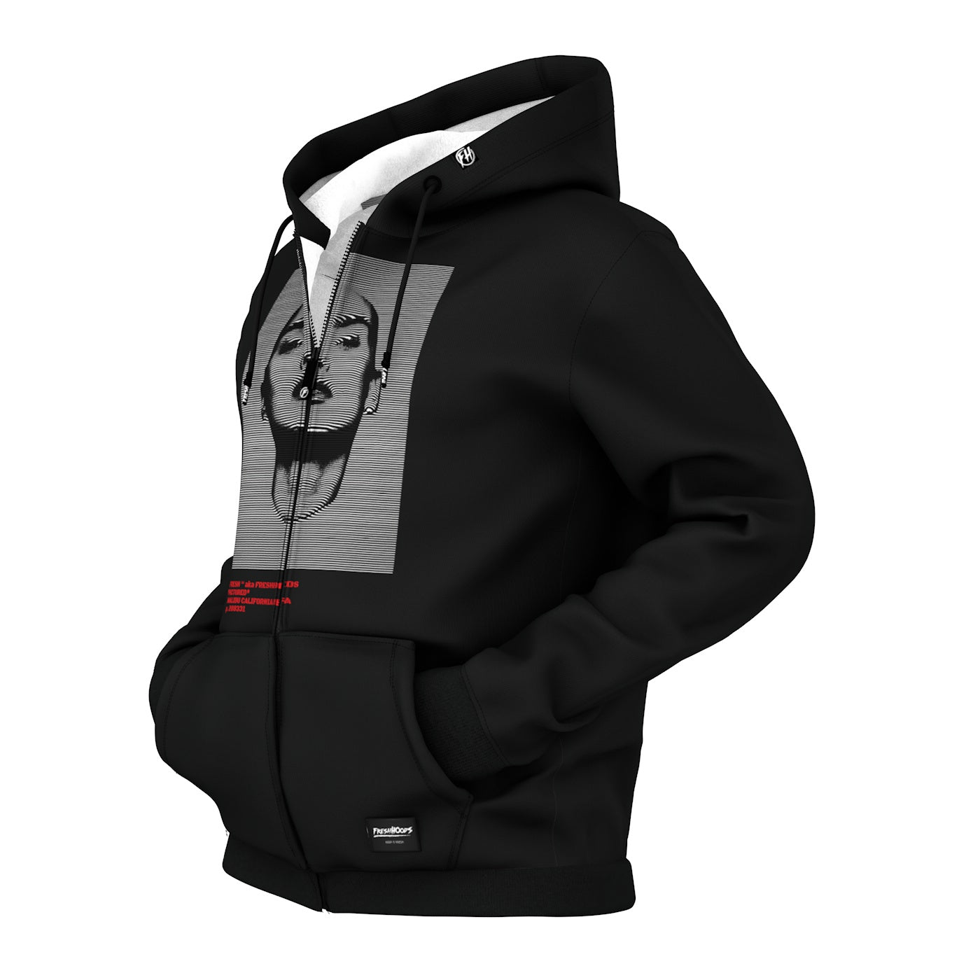 Distortion FX Zip Up Hoodie