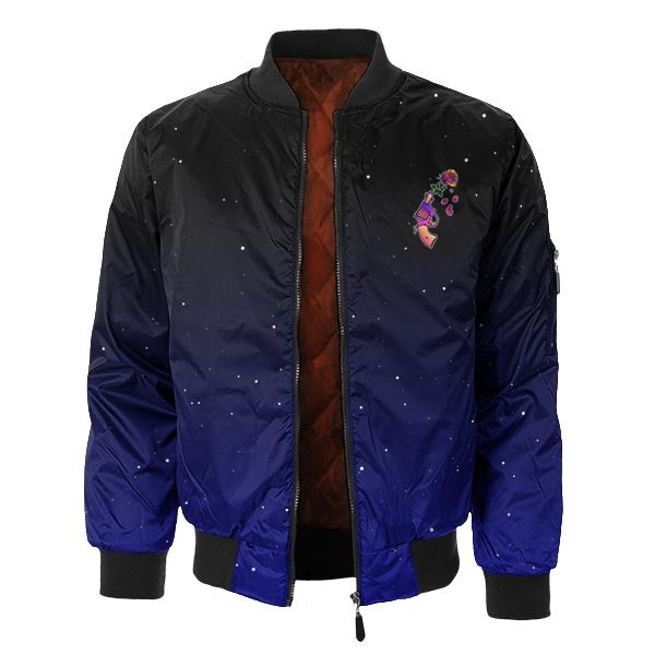 Gun n' Rose Bomber Jacket