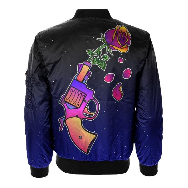 Gun n' Rose Bomber Jacket