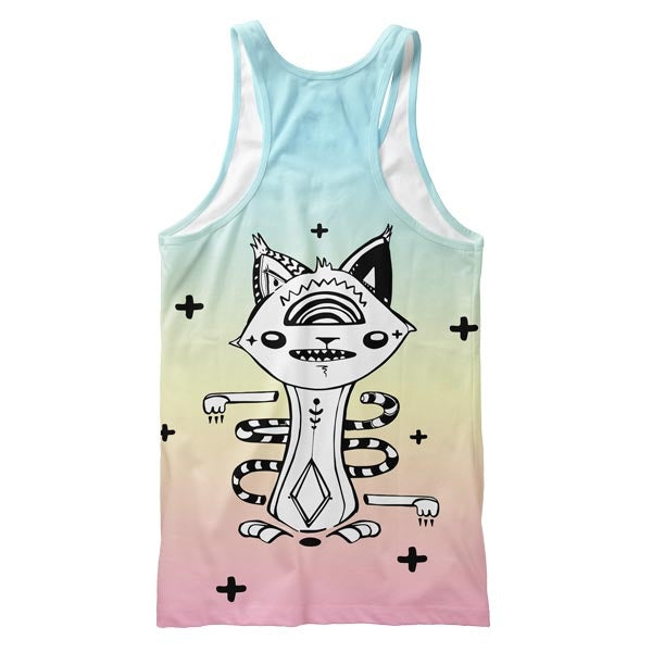 GradientCat Tank Top