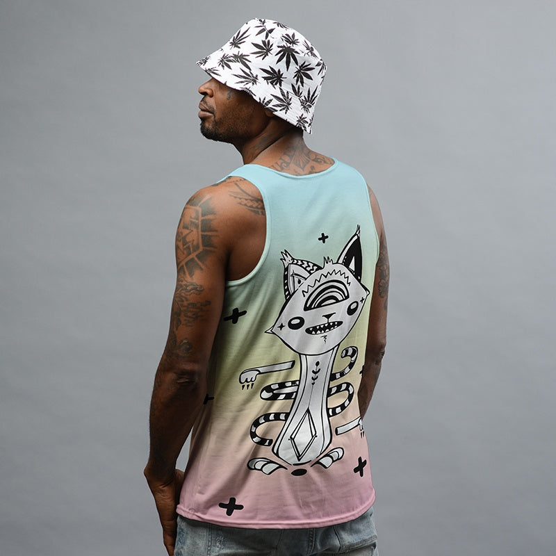 GradientCat Tank Top