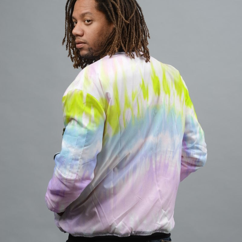 ColorStrip Bomber Jacket