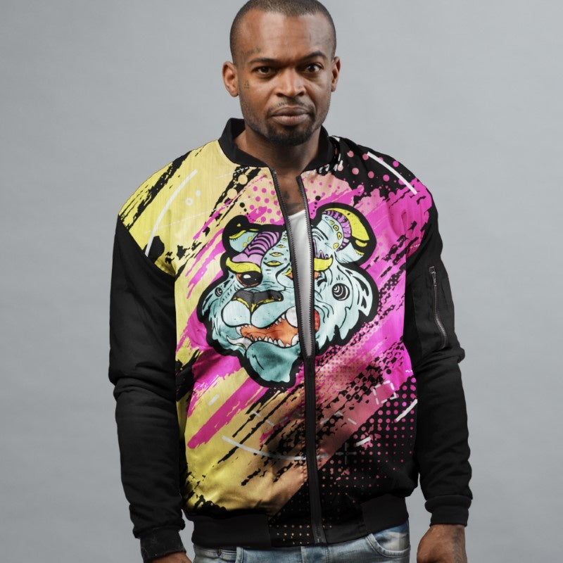 Comics Tiger Bomber Jacket