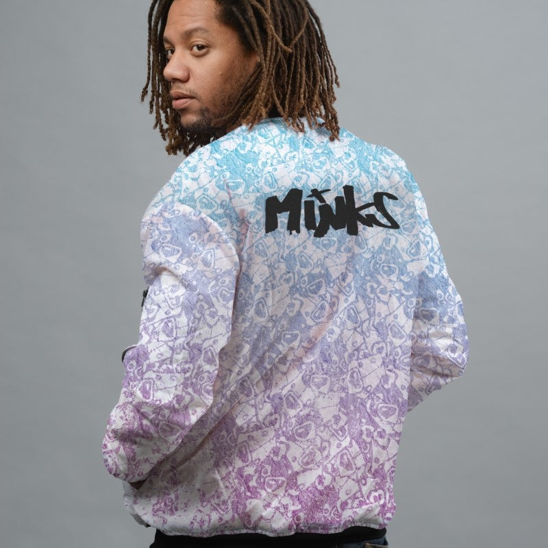 Minks Teddy Bear Bomber Jacket