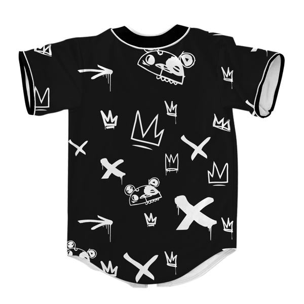 Kings Pattern Black Jersey