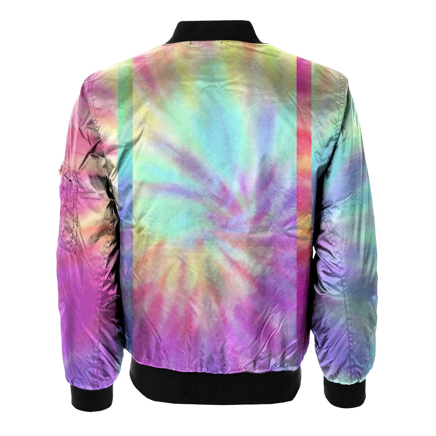 Pastel Dye Bomber Jacket