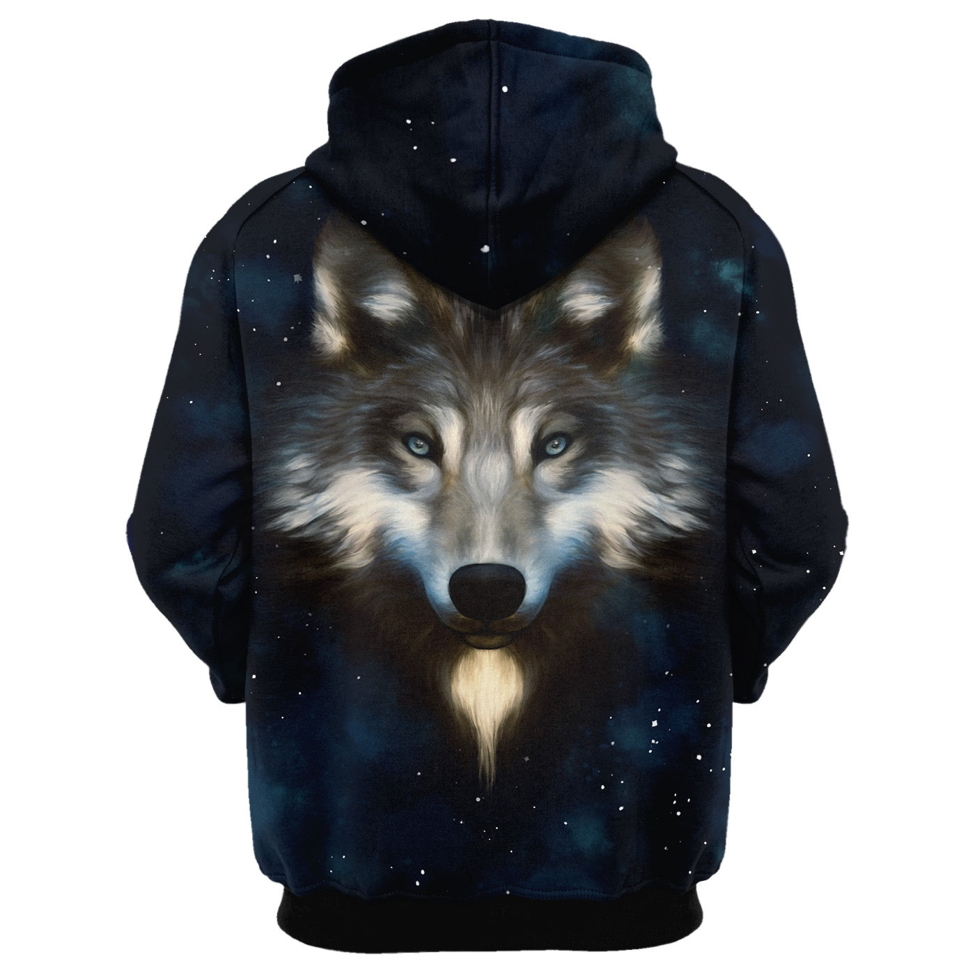 Wolf In Night Hoodie