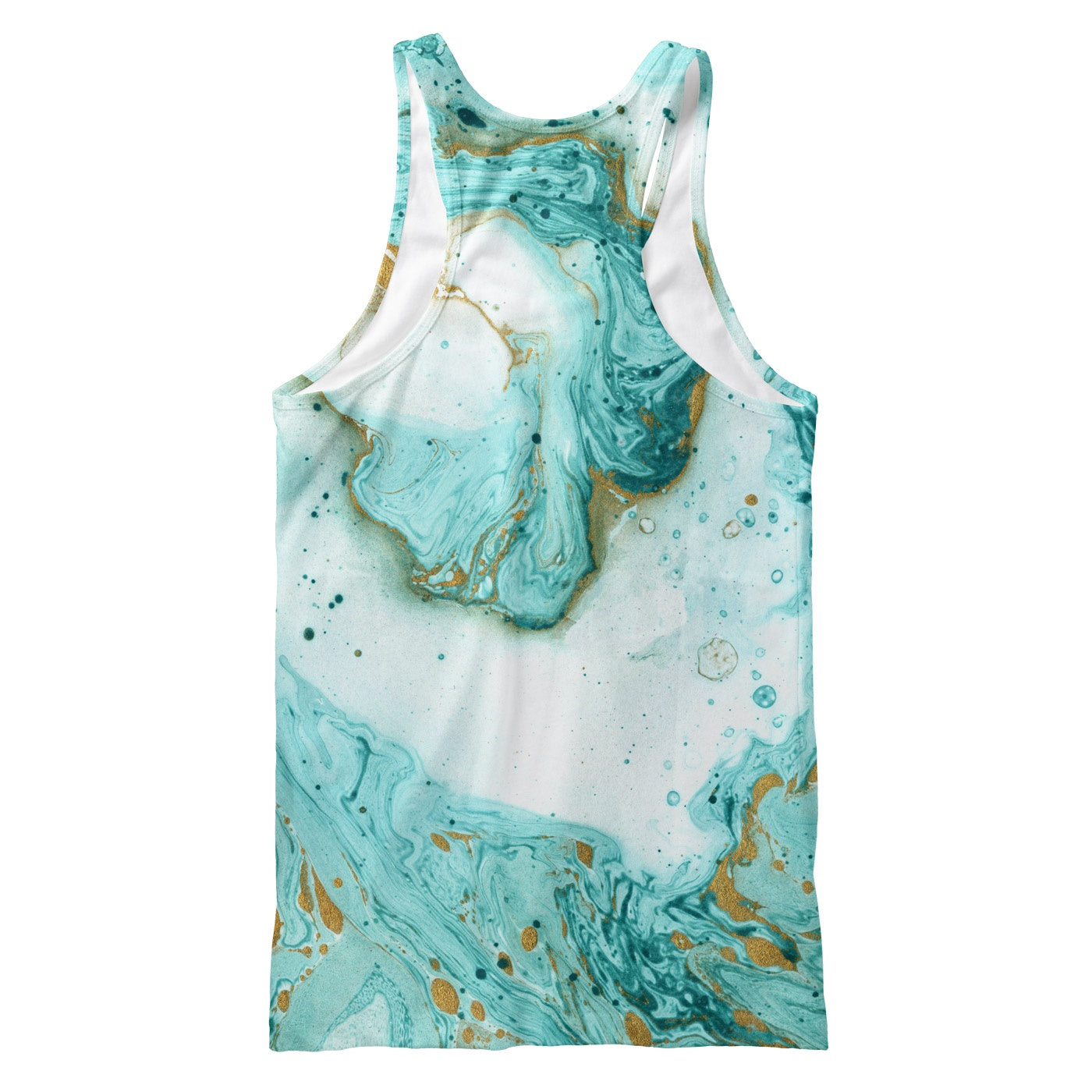 Decorative Marble Texture Tank Top