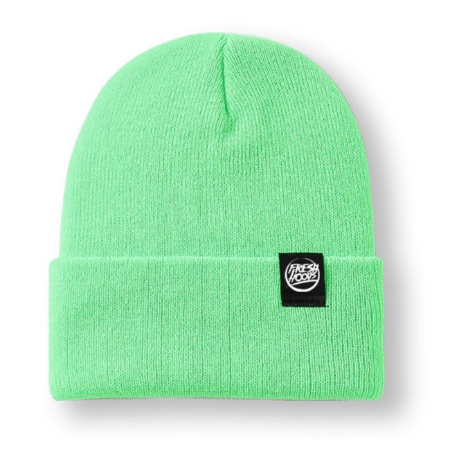 FH Fluorescence Green Cuffed Beanie