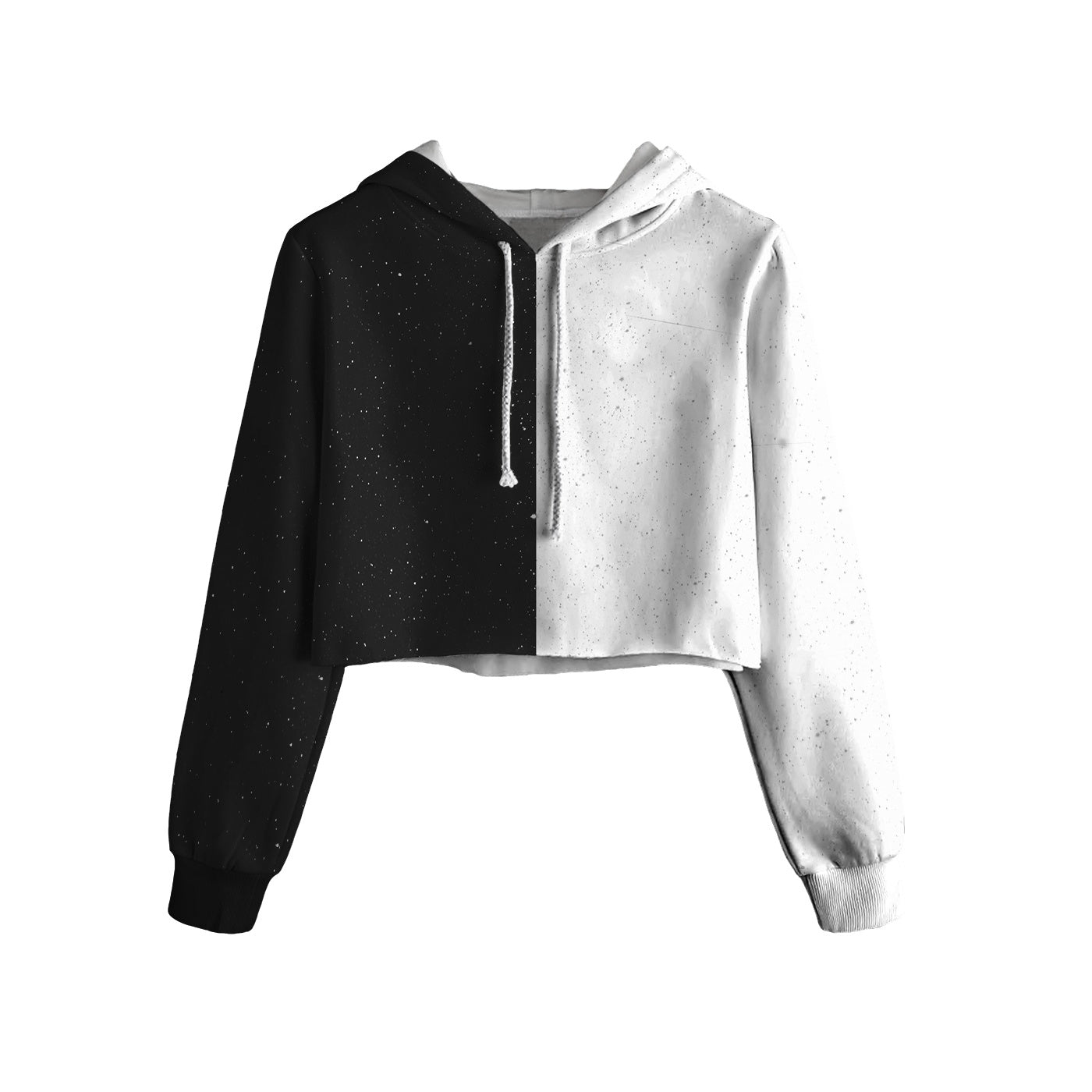 Pi Universe Cropped Hoodie