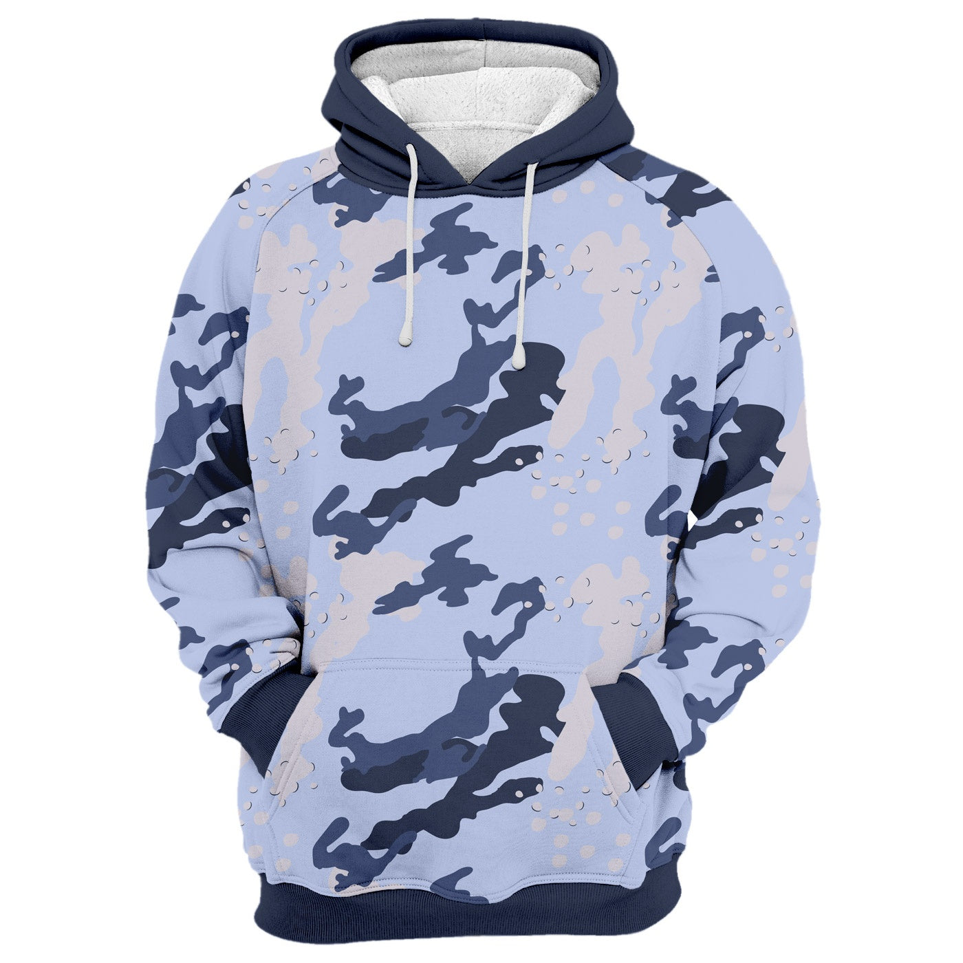 Camo Pattern Hoodie