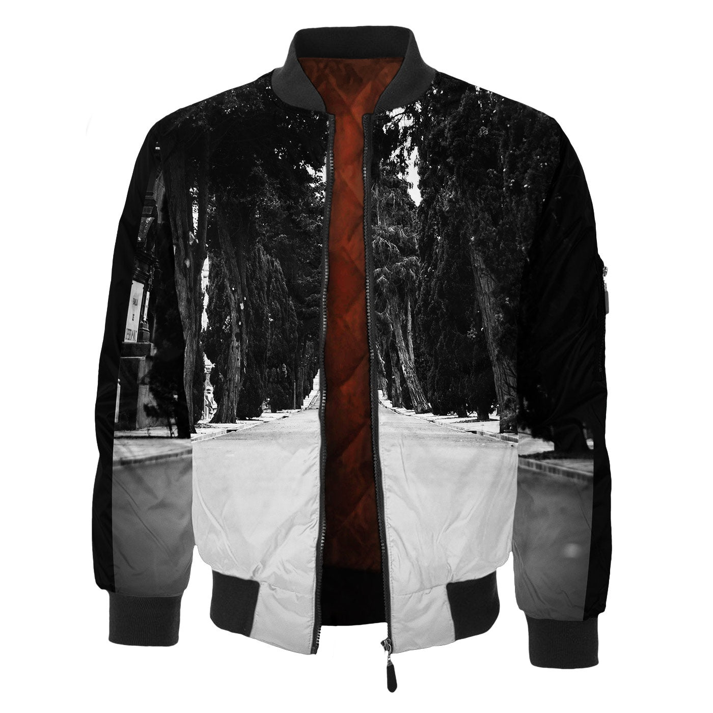 Road Ends Bomber Jacket