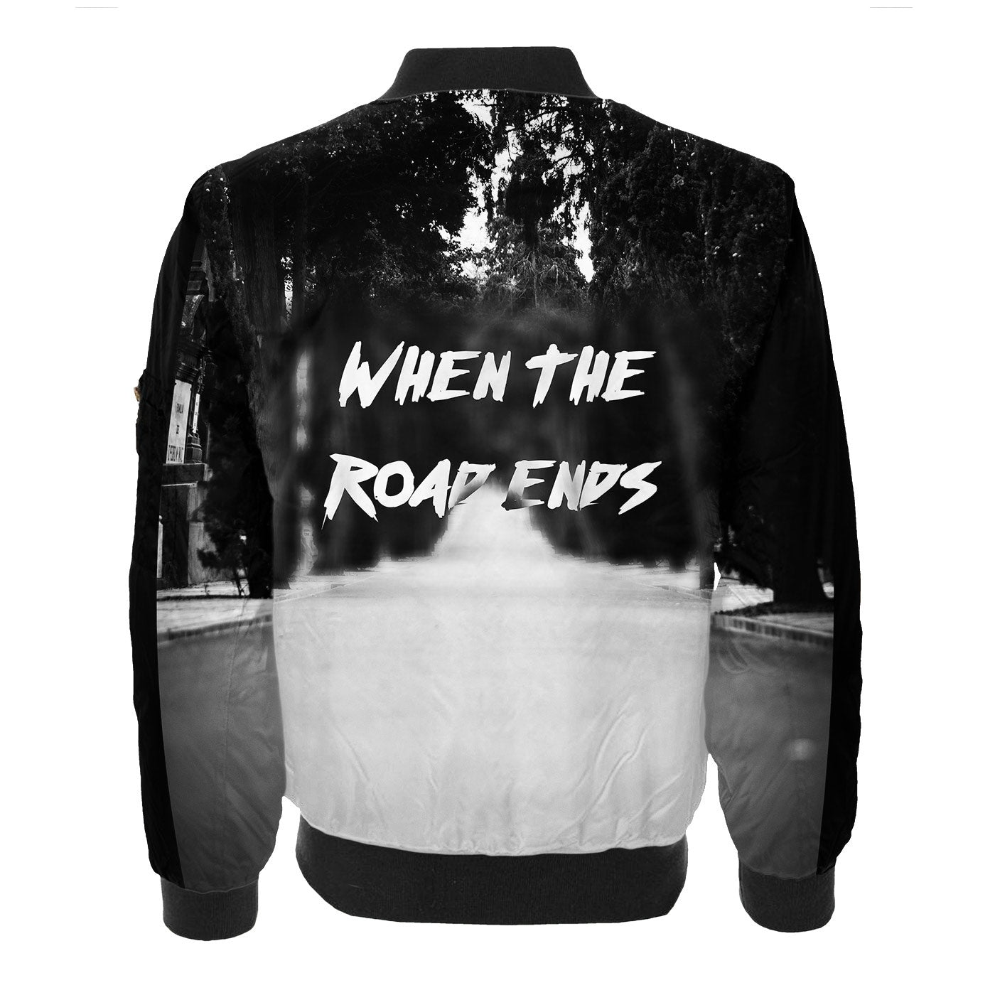 Road Ends Bomber Jacket