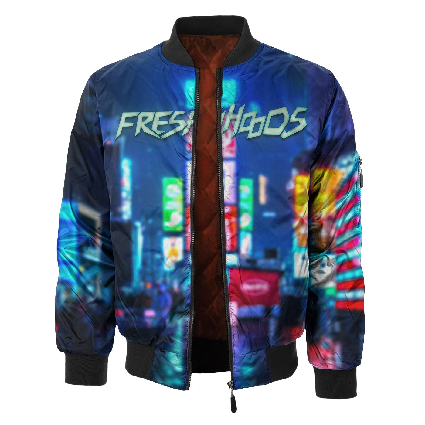 Cyber Girl Bomber Jacket