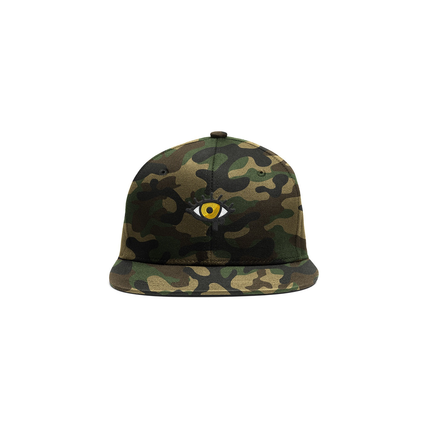 Embroidered Eye Cap