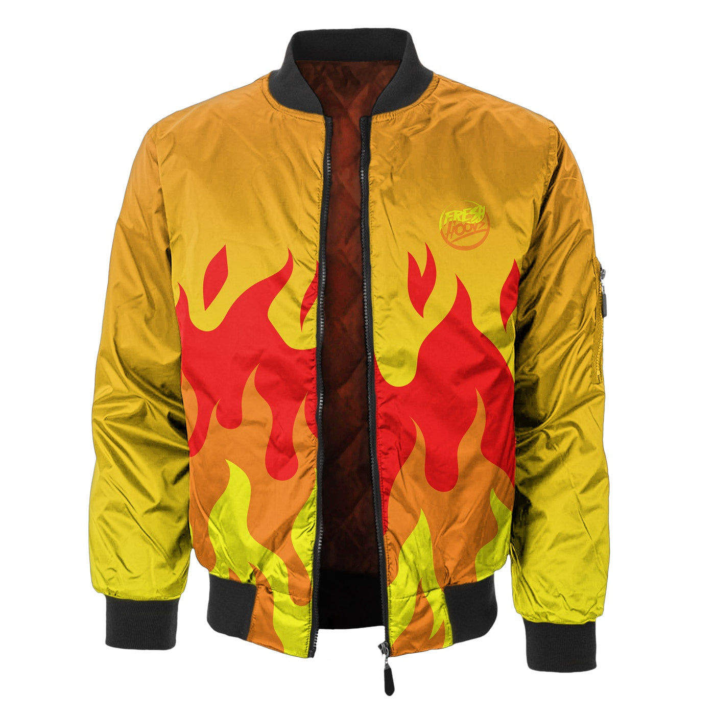 Flames Bomber Jacket