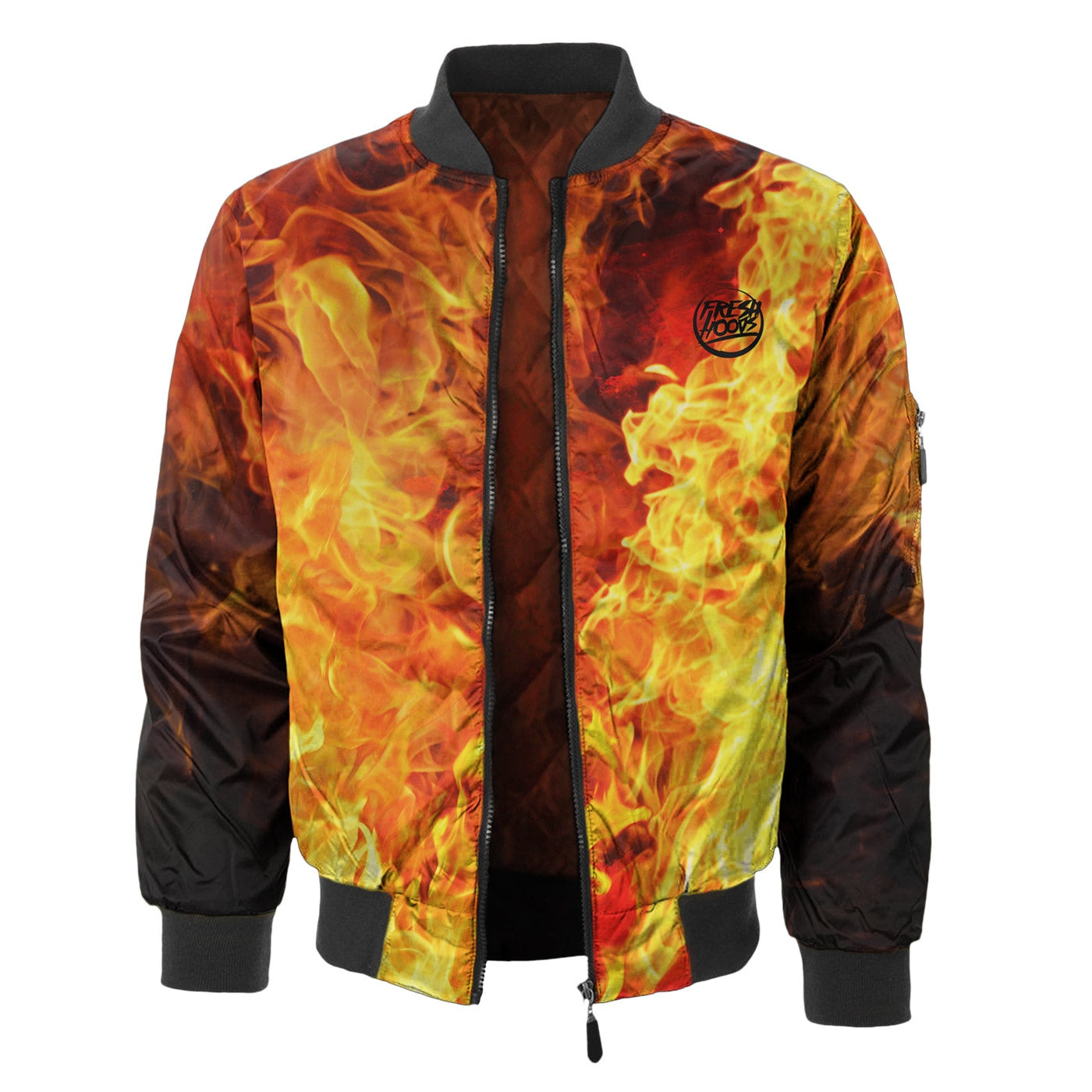 Fresh Flames Bomber Jacket