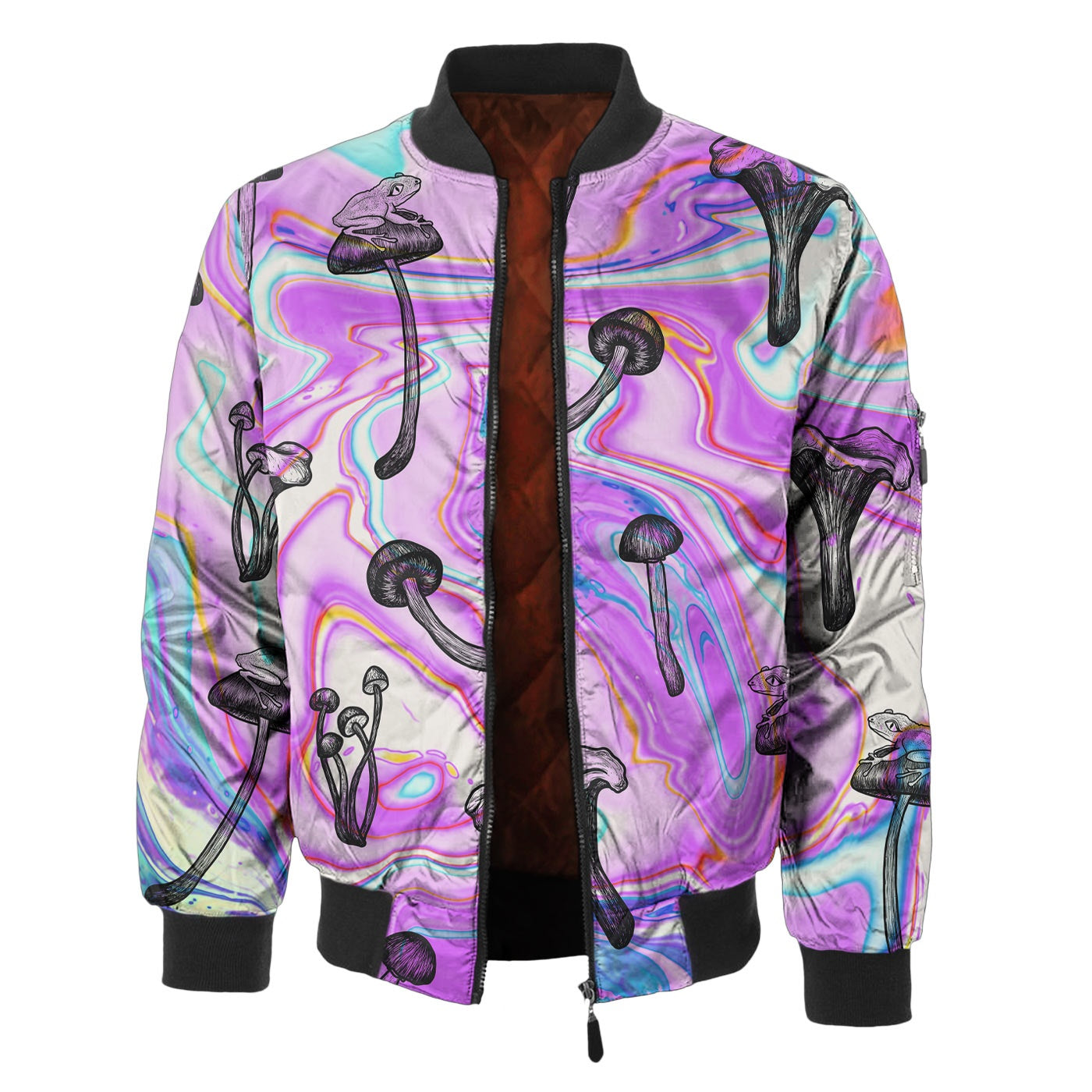 Magic Shrooms Bomber Jacket