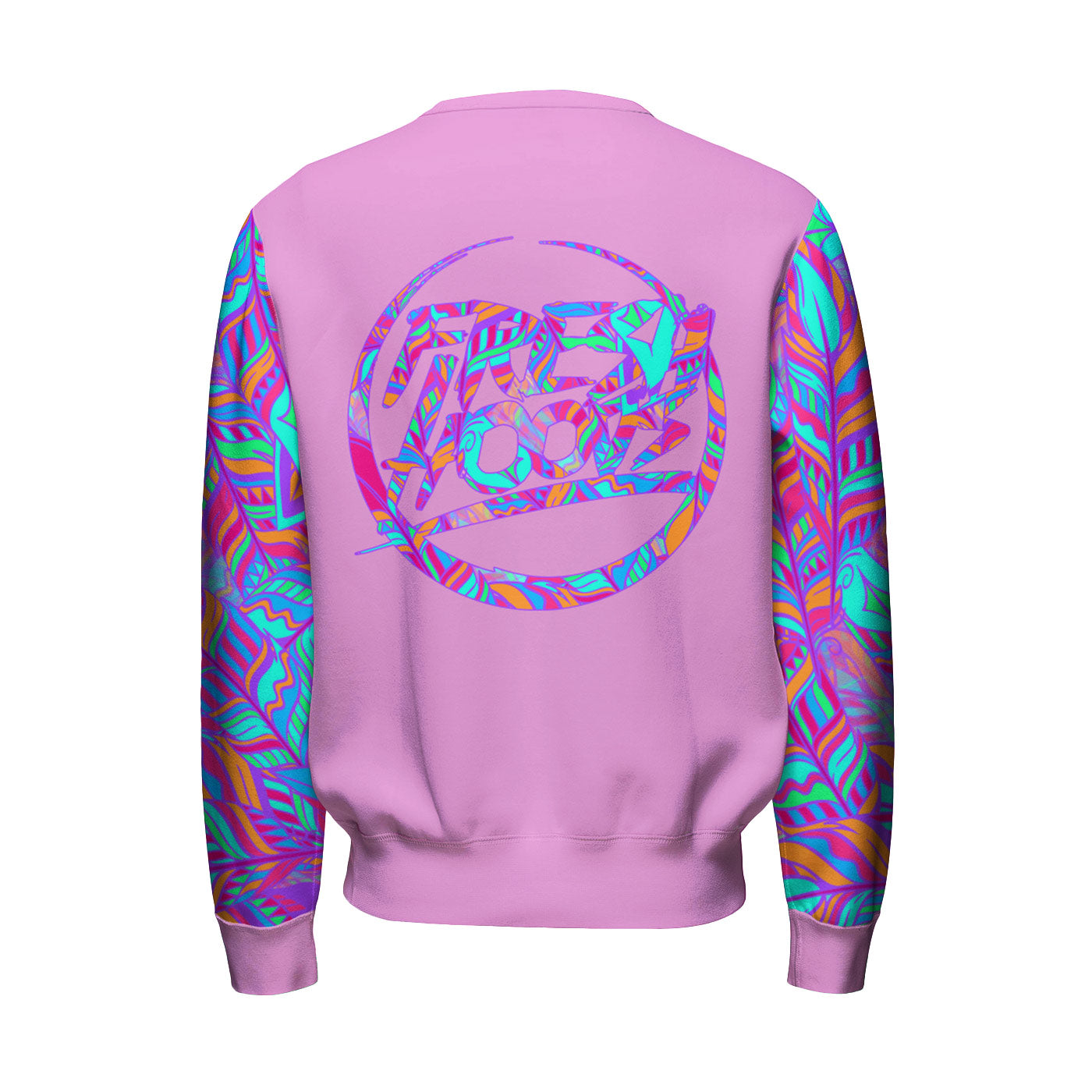 Neon Feathers Sweatshirt