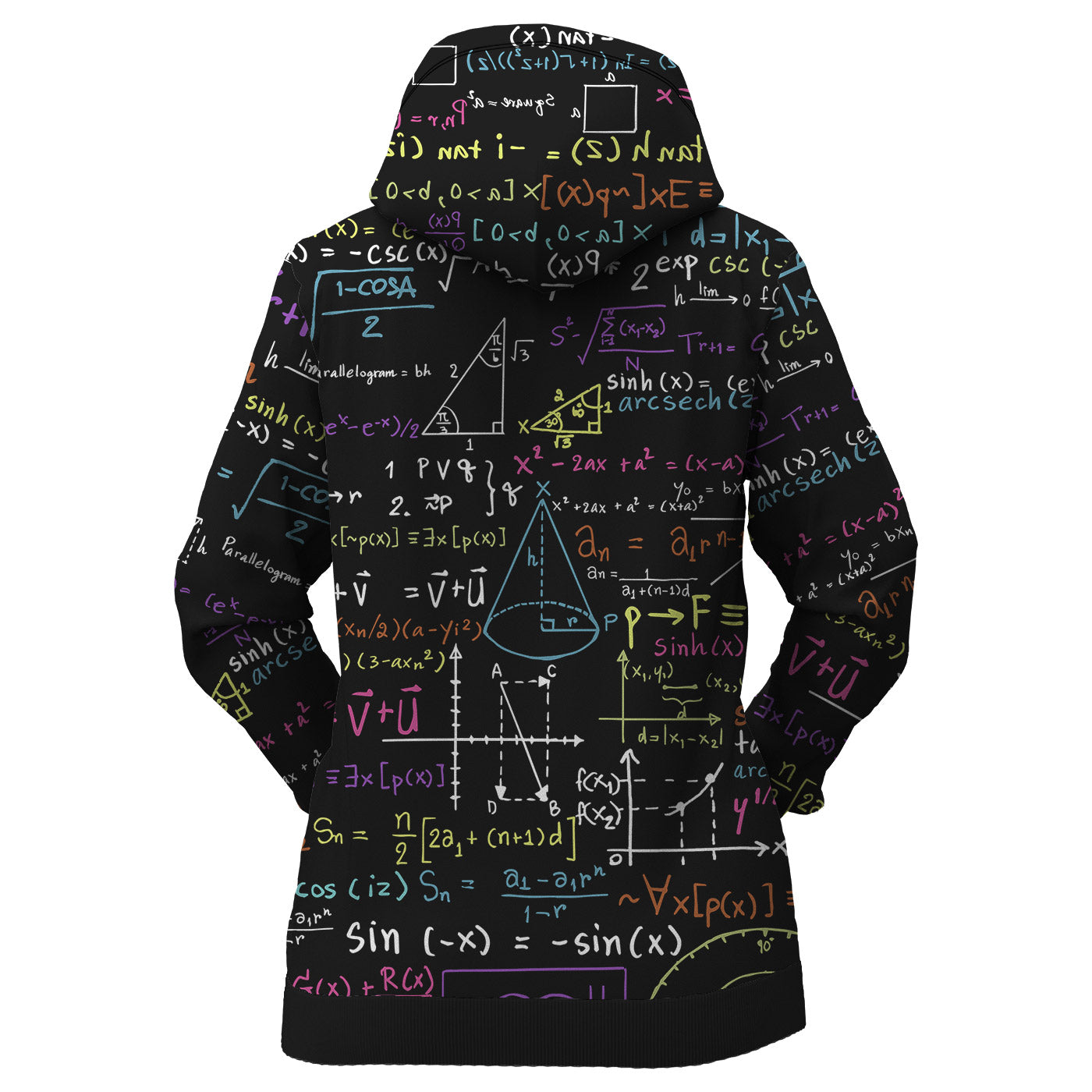 Math Women Zip Up Hoodie