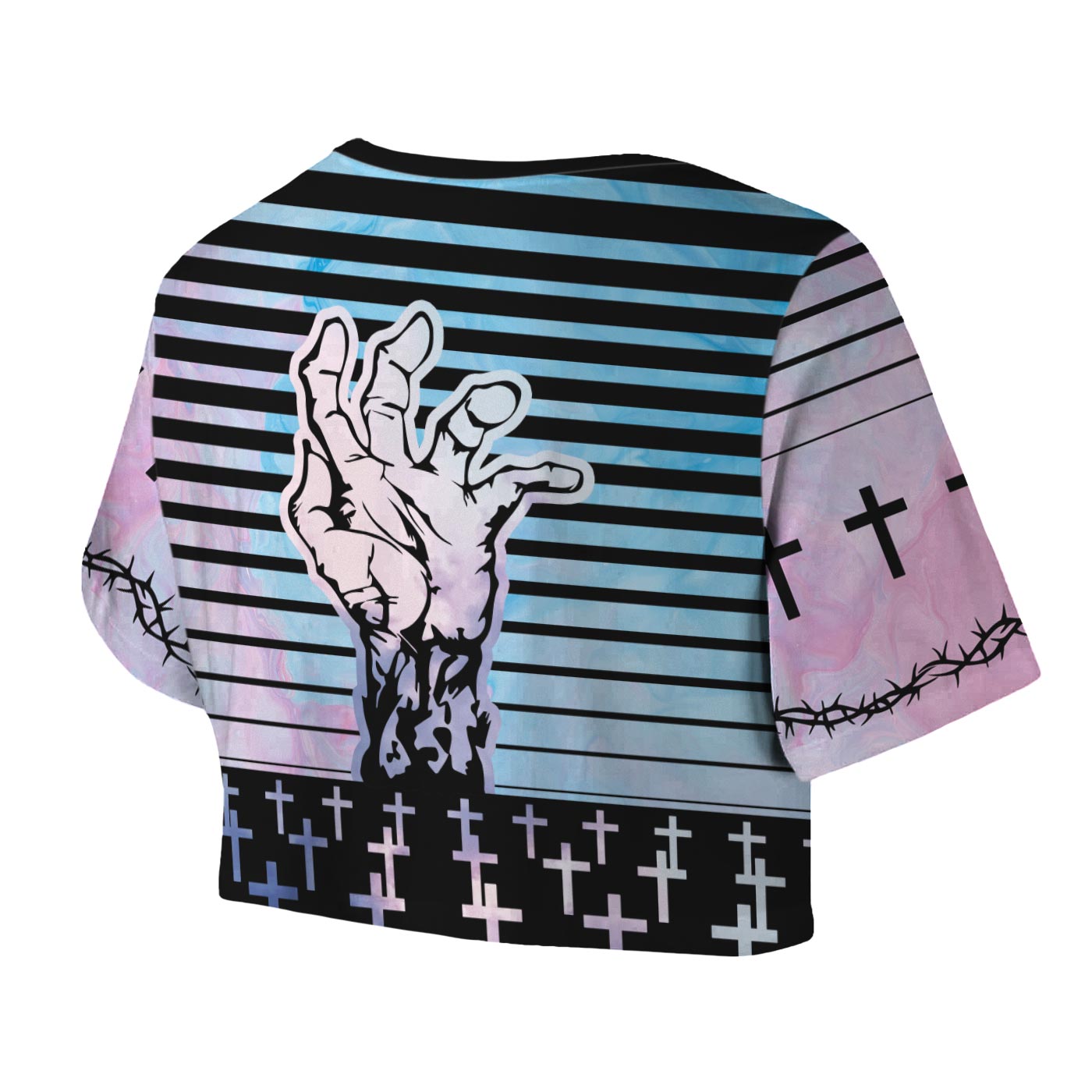 Crosses Crop Top