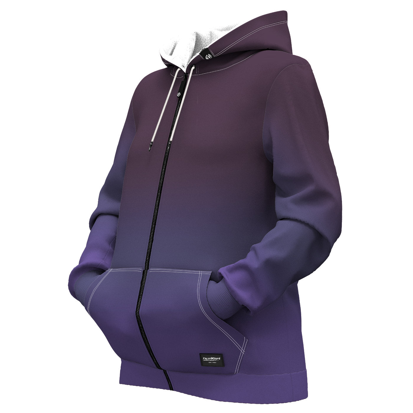 True Mind Women Zip Up Hoodie