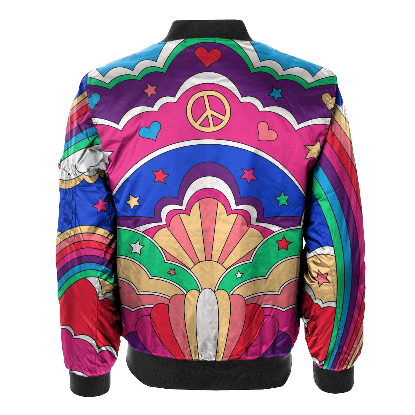 Peace N' Love Bomber Jacket