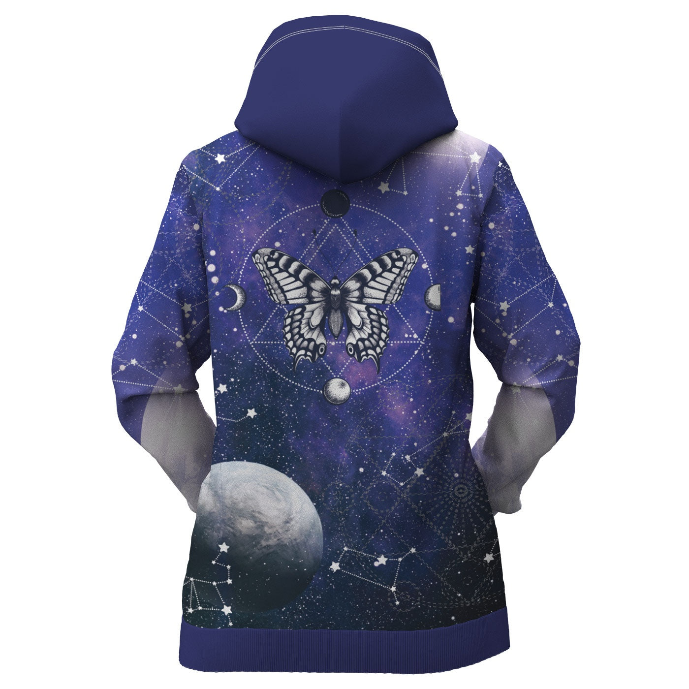 Mariposa Stars Women Zip Up Hoodie