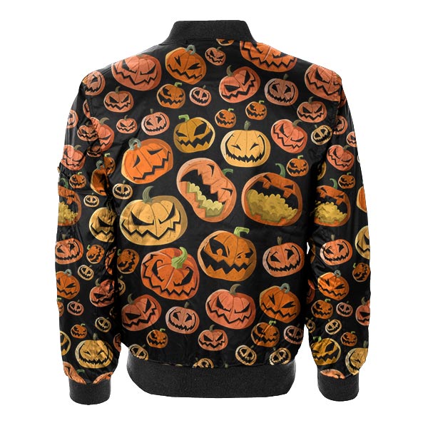 Pumpkin Bomber Jacket