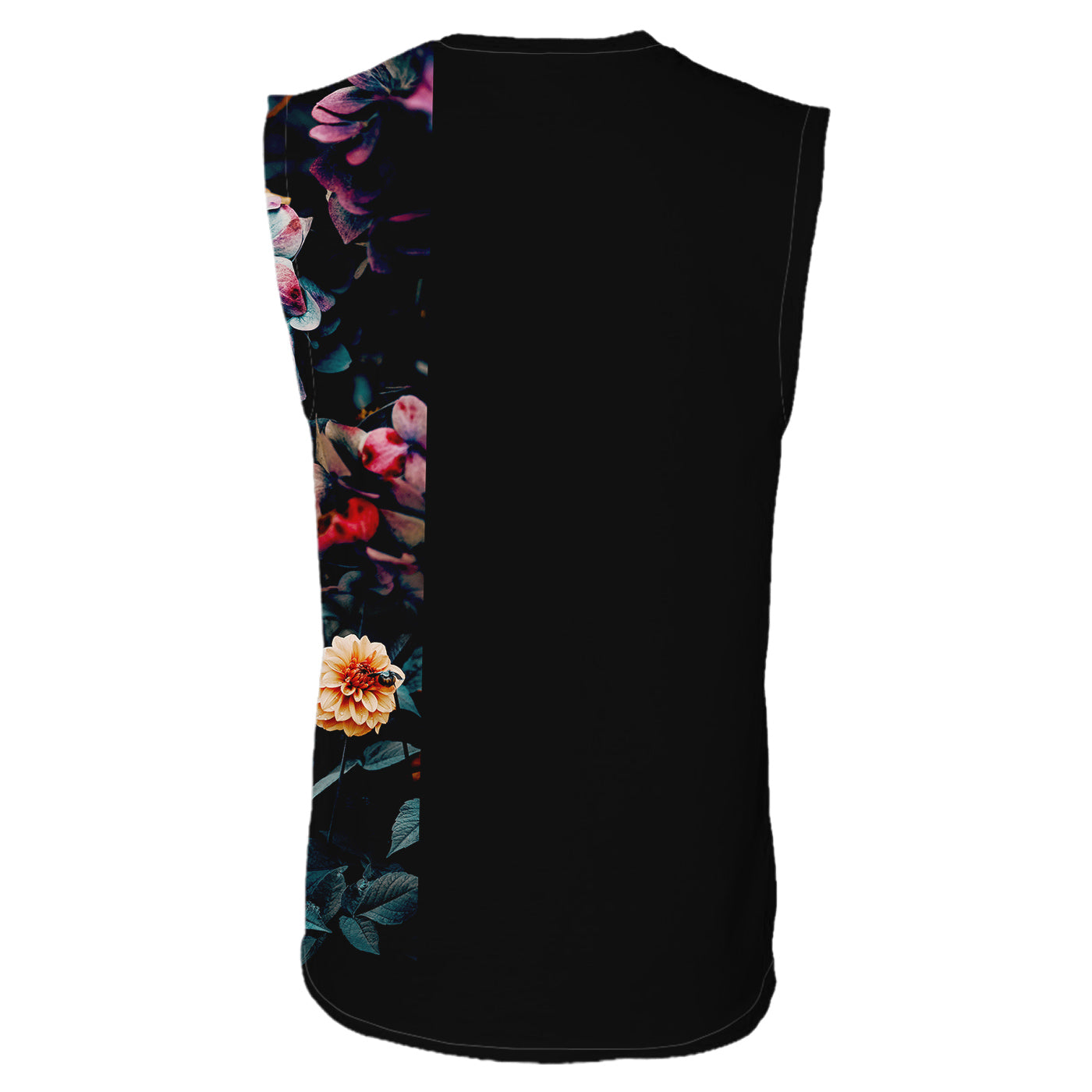 Vintage Flowers Sleeveless T-Shirt