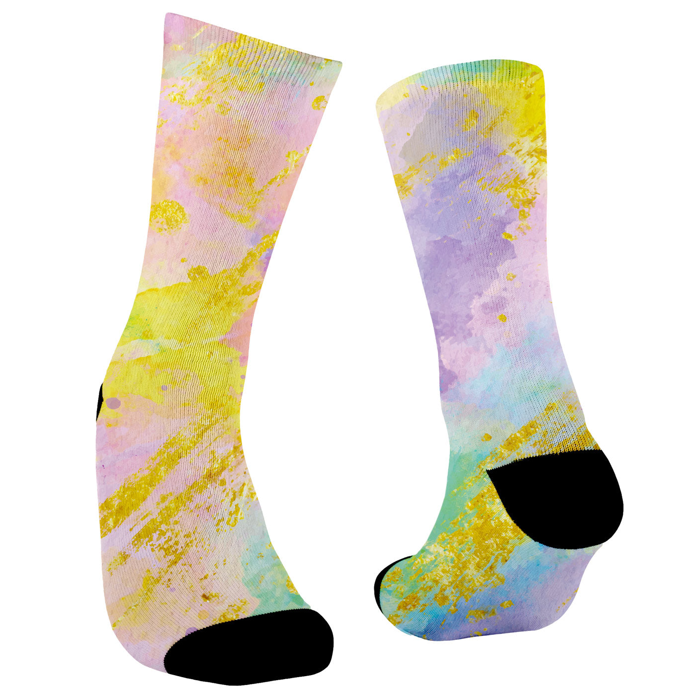 Golden Splash Socks