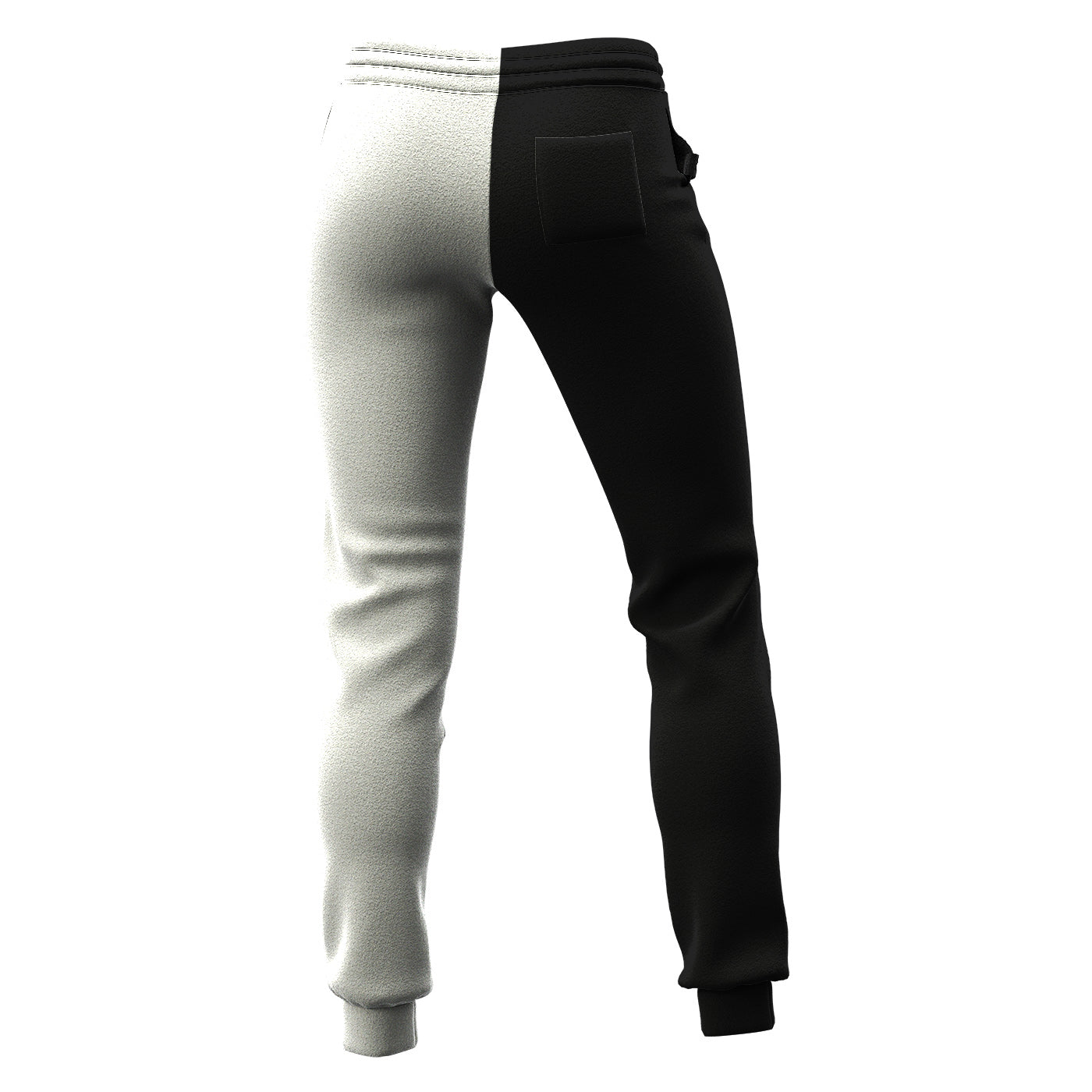 Black & White Skull Women Sweatpants