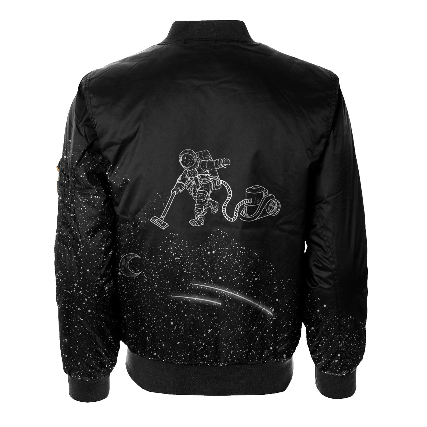 Space Clean Bomber Jacket