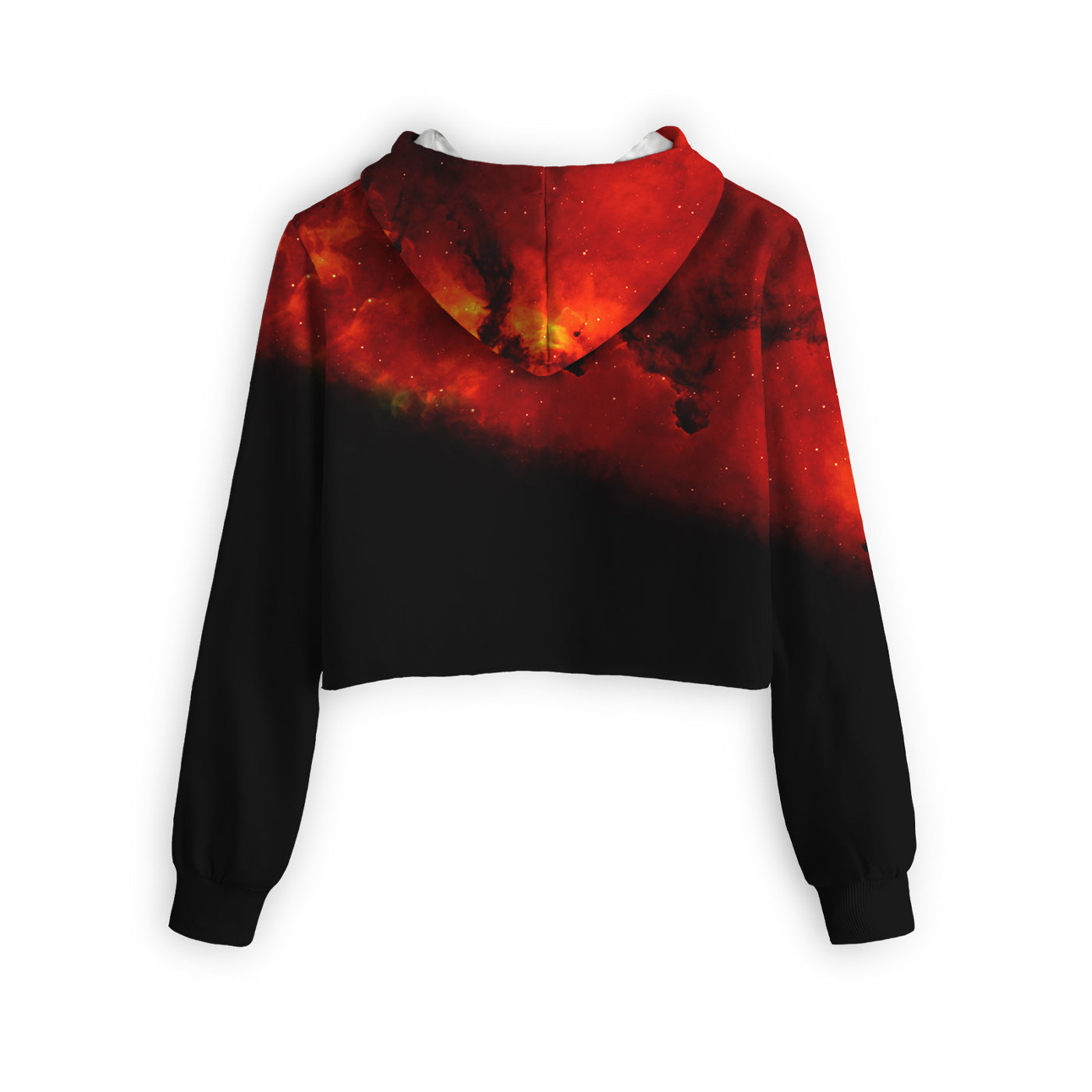 FIRE Cropped Hoodie