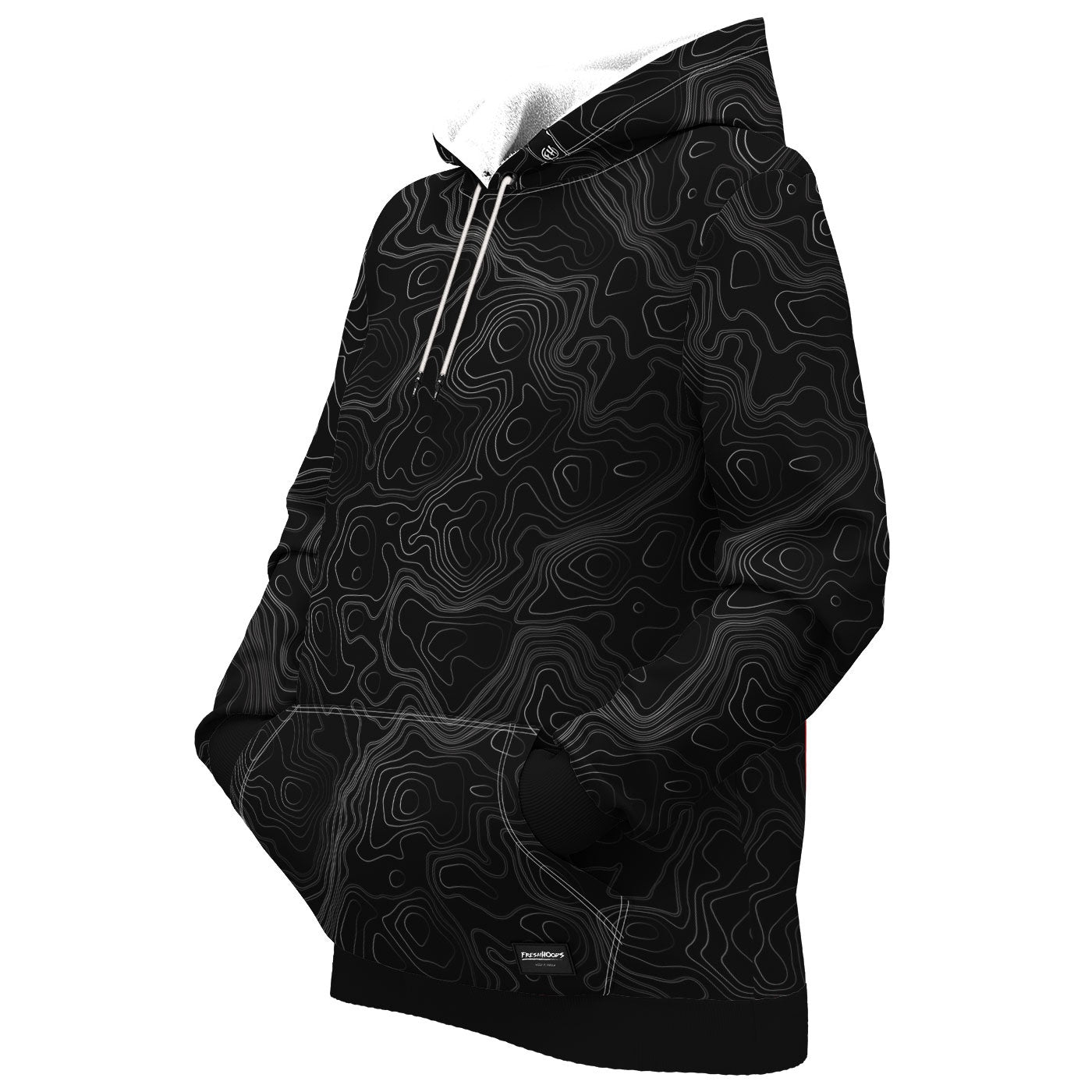 Topographical Women Hoodie