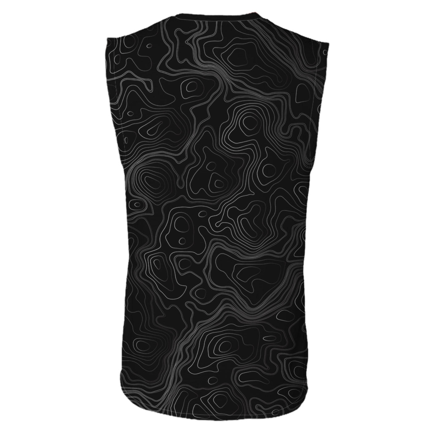 Topographical Sleeveless T-Shirt