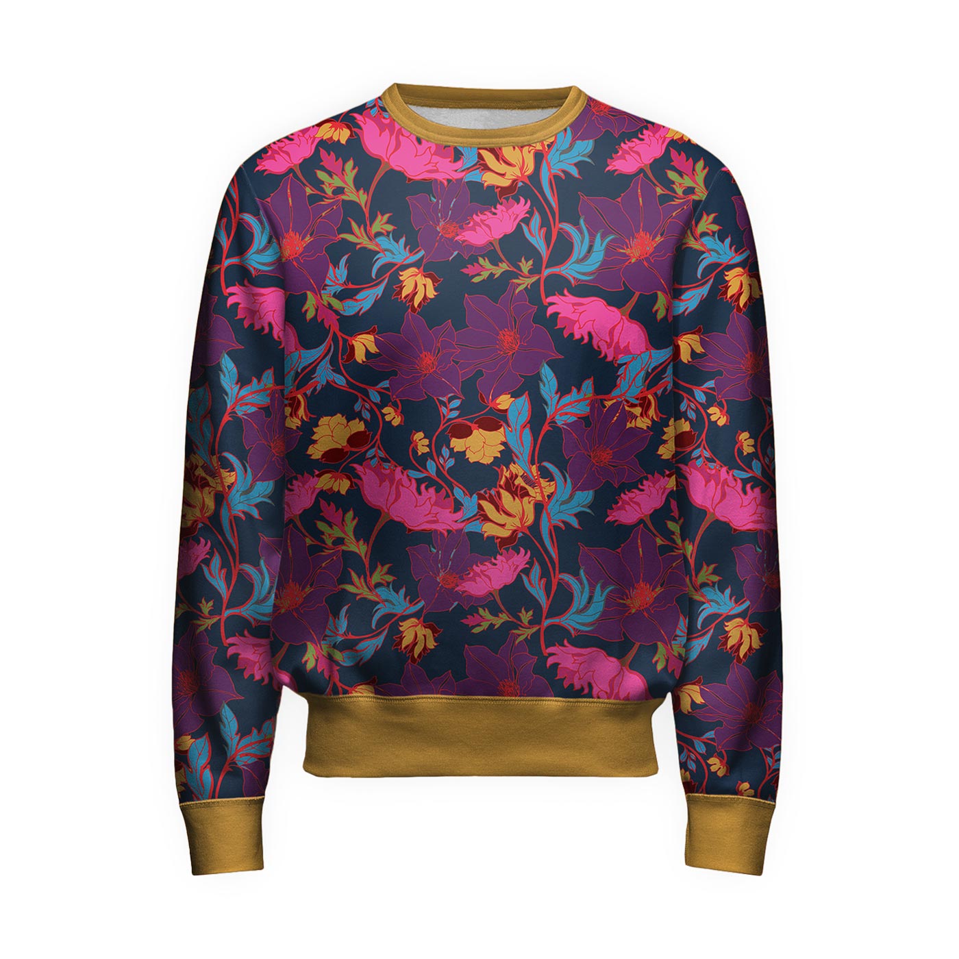 Fairy Tale Night Floral Sweatshirt