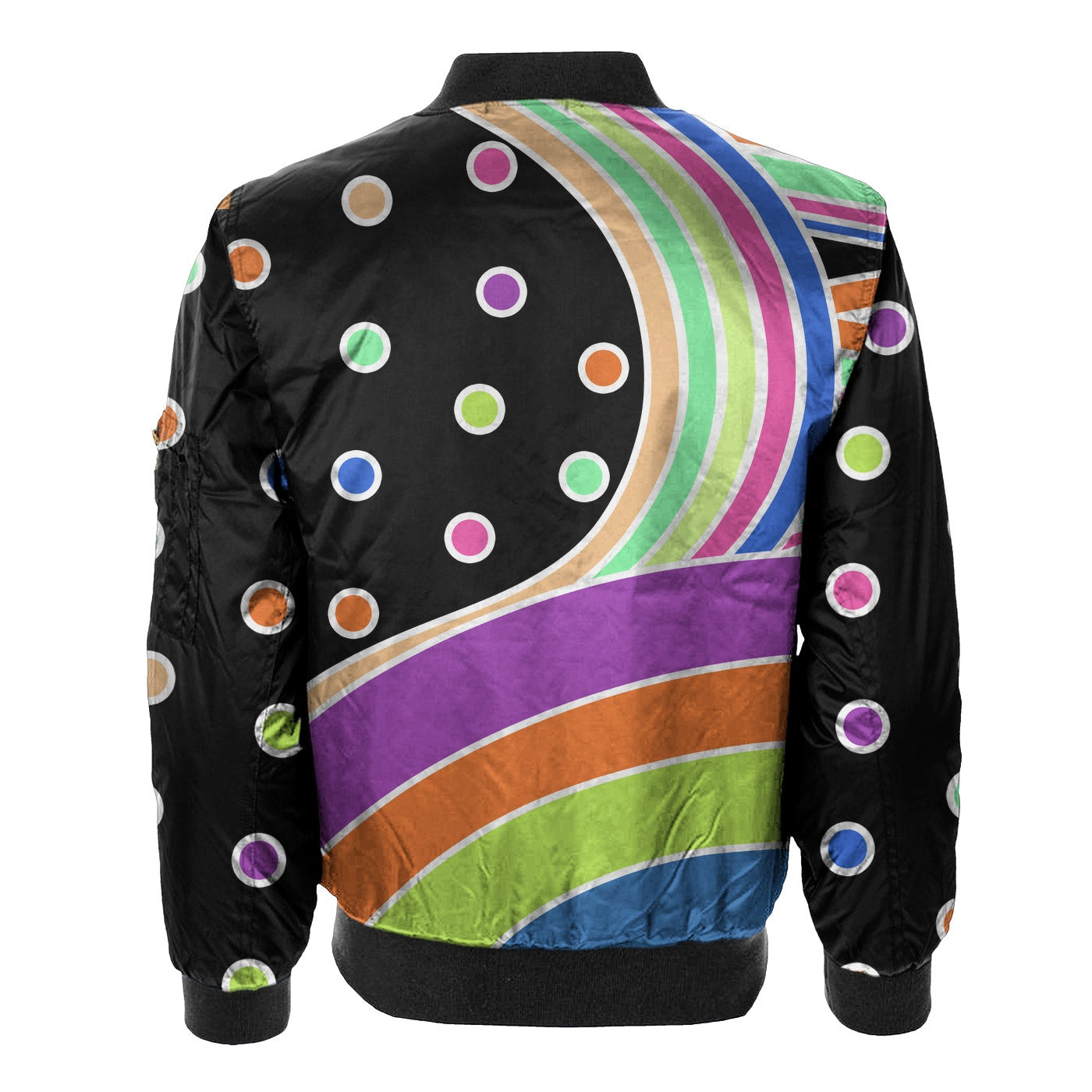 Polka Bomber Jacket