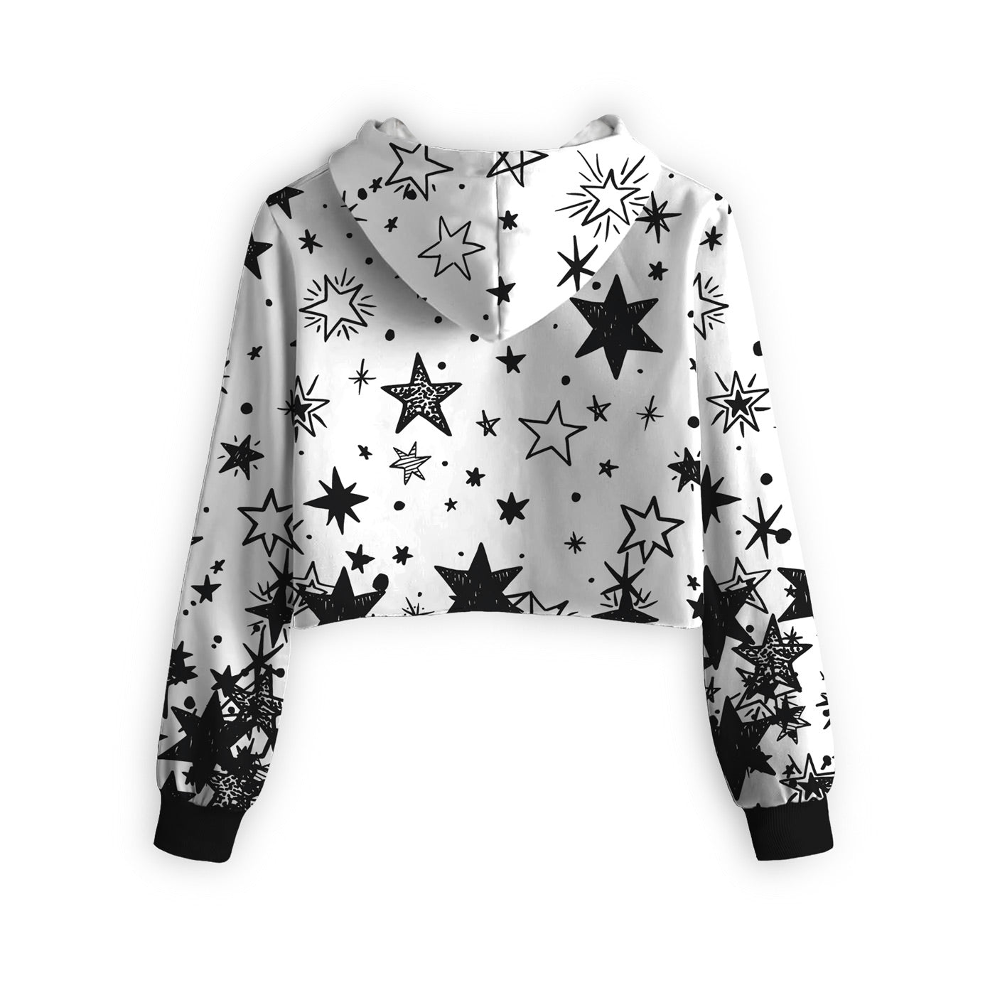 Falling Star Cropped Hoodie