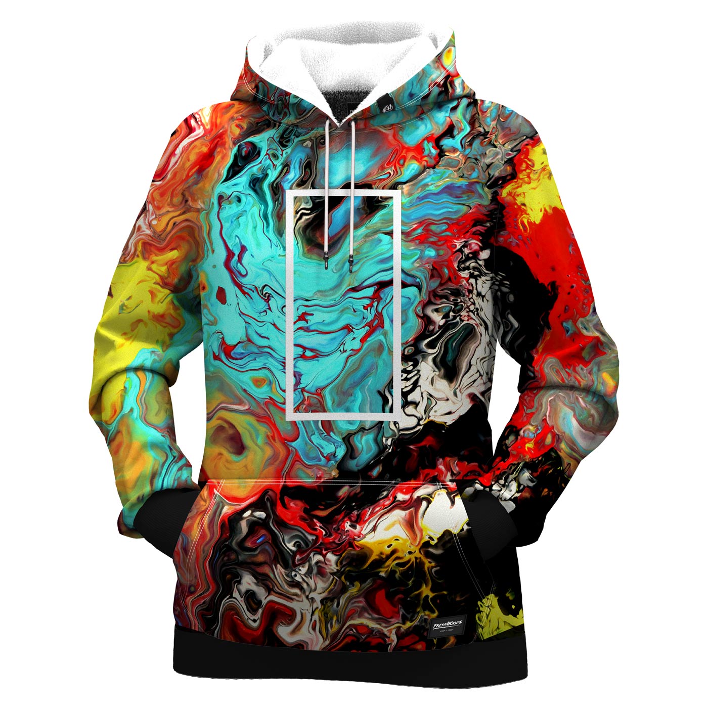 Oil Painting Women Hoodie