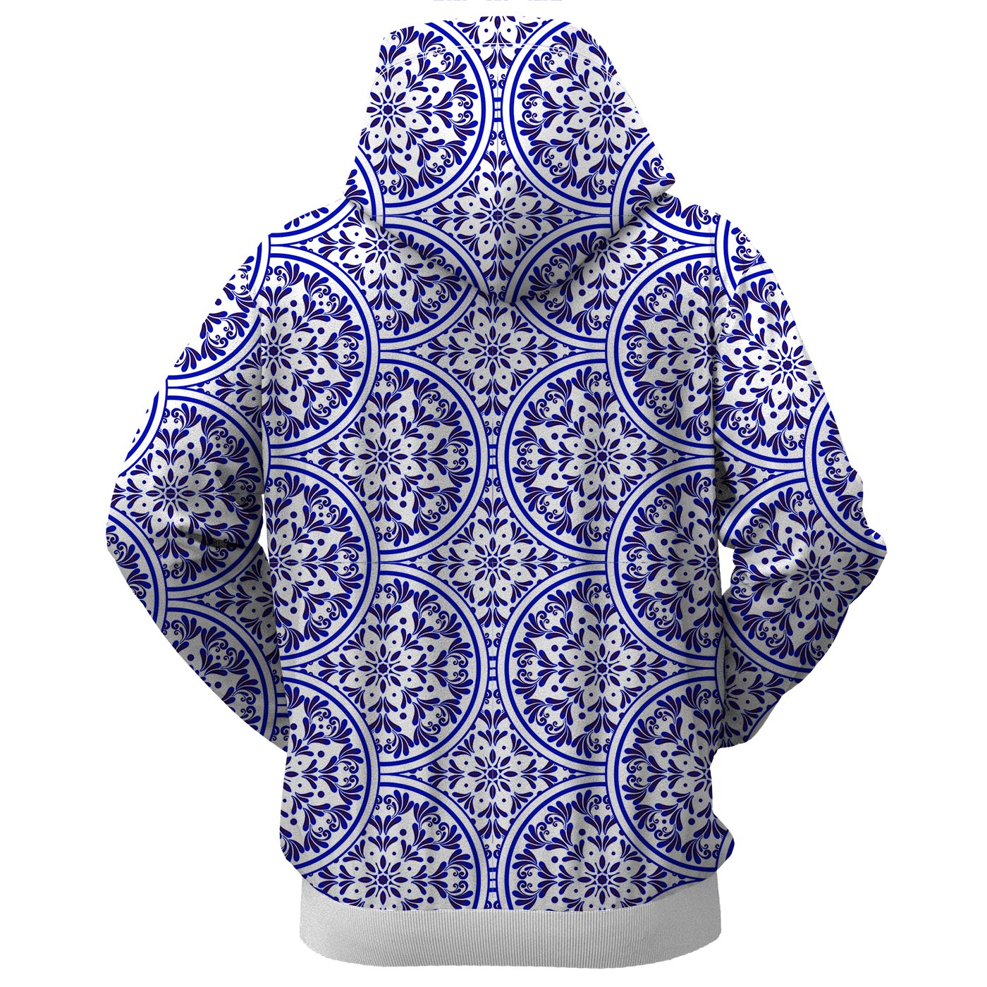 Floral Plates Hoodie